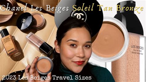 chanel bronzing cream les beiges|chanel cream bronzer travel size.